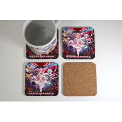 Puella Magi Madoka Magica - Drinks Coaster Set