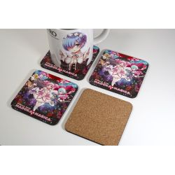 Puella Magi Madoka Magica - Drinks Coaster Set