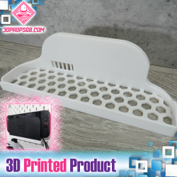 Nintendo Switch 2 Dock Holder for IKEA SKÅDIS or Direct Wall Mount