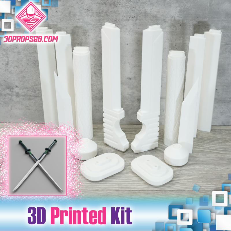 Deathstroke Swords - 3D Printed Kit