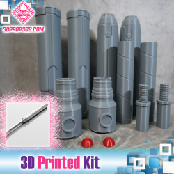 Final Fantasy 7: Aerith's Guard Stick - 3D Printed Kit