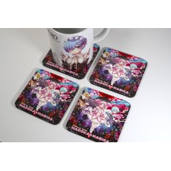 Puella Magi Madoka Magica - Drinks Coaster Set