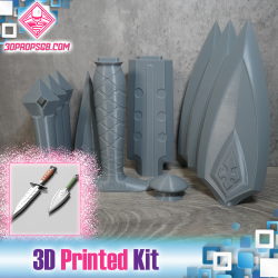 Final Fantasy XIV: Thancred Daggers Set - 3D Printed Kit