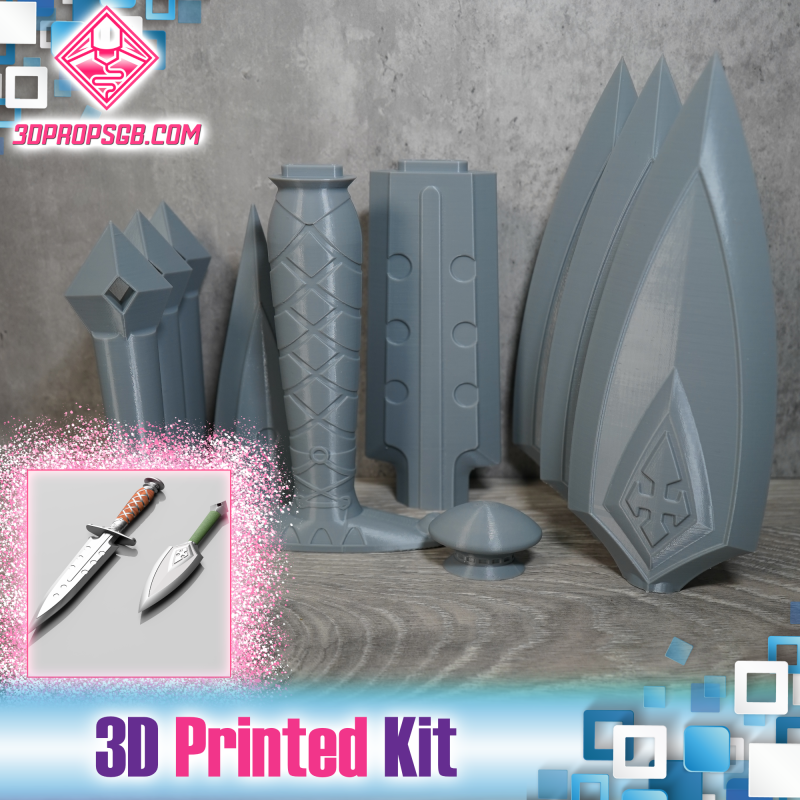 Final Fantasy XIV: Thancred Daggers Set - 3D Printed Kit