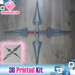 Final Fantasy 7: Yuffie Shuriken - 3D Printed Kit