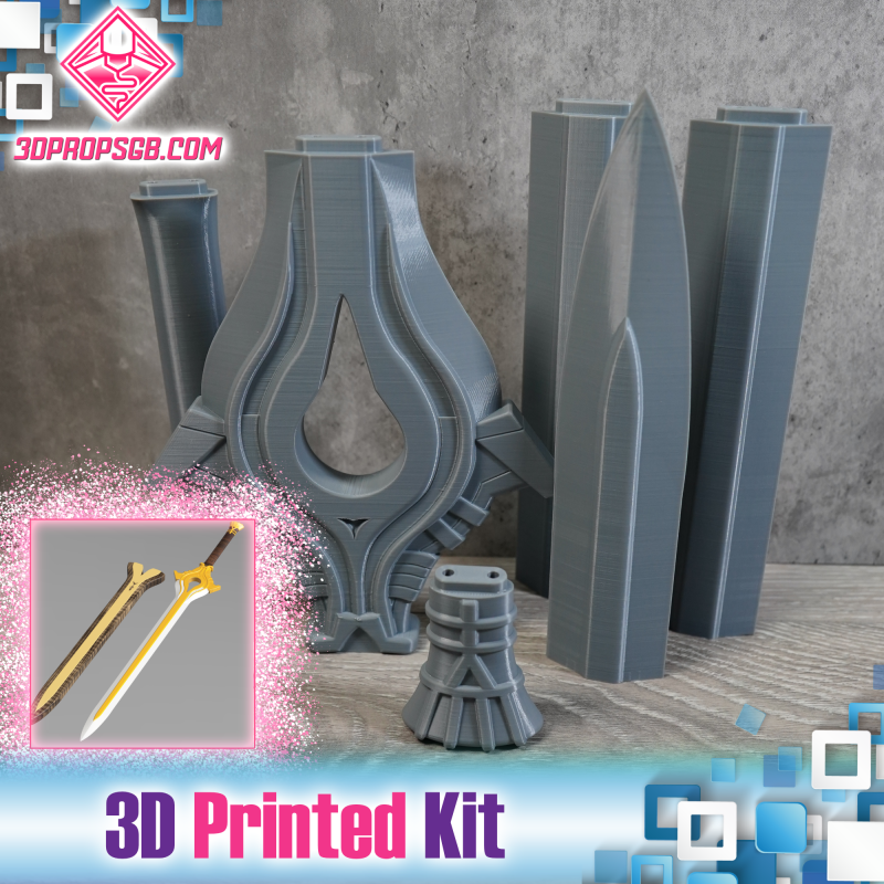 Fire Emblem: Falchion Sword - 3D Printed Kit
