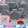 Meta Knight Sword - 3D Printed Kit