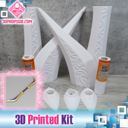 Kid Icarus: Palutena Bow - 3D Printed Kit