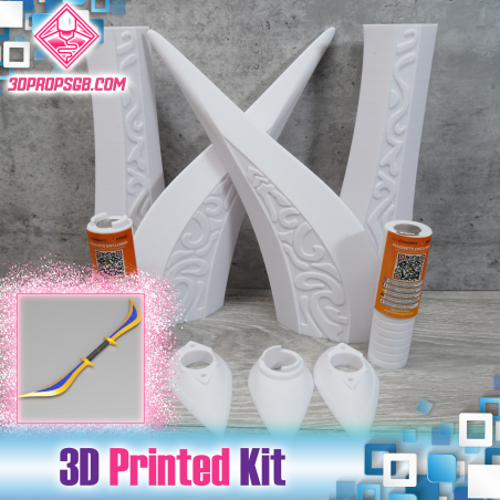 Kid Icarus: Palutena Bow - 3D Printed Kit