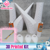 Kid Icarus: Palutena Bow - 3D Printed Kit