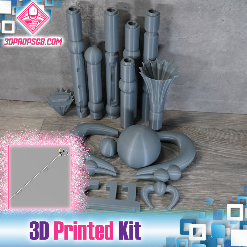 Sailor Moon: Sailor Pluto Garnet Rod - 3D Printed Kit