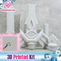 The Legend of Zelda: Royal Broadsword - 3D Printed Kit