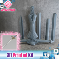 The Legend of Zelda: Zelda Sword - 3D Printed Kit