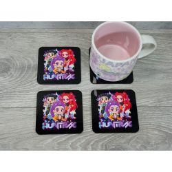 K-Pop Demon Hunters - Drinks Coaster Set - Huntr/x - Huntrix