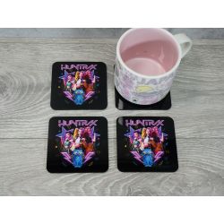 K-Pop Demon Hunters - Drinks Coaster Set - Huntr/x - Huntrix - Derpy