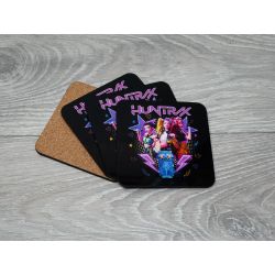 K-Pop Demon Hunters - Drinks Coaster Set - Huntr/x - Huntrix - Derpy
