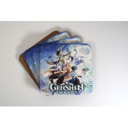 Genshin Impact - Drinks Coaster Set, Gamer Gift