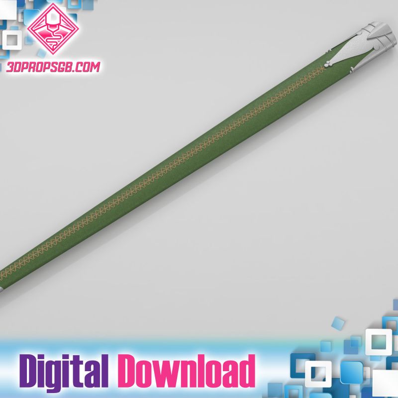 The Witcher 4: Ciri's Zireael Sword Scabbard - Digital Download