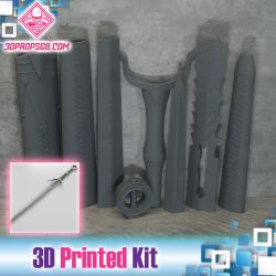 The Witcher 4: Ciri's Zireael Sword - 3D Printed Kit
