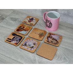 Monster Hunter Wilds - Drinks Coaster Set, Gamer Gift