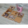 Monster Hunter Wilds - Drinks Coaster Set, Gamer Gift