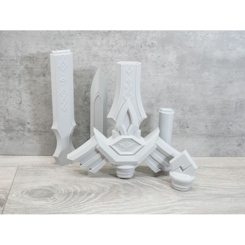 (Clearance Stock, Ready to Ship) The Legend of Zelda: Royal Broadsword - 3D Printed Kit