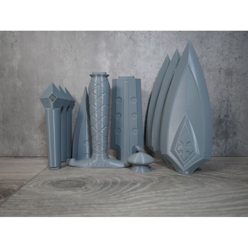 (Clearance Stock, Ready to Ship)  Final Fantasy XIV: Thancred Daggers Set - 3D Printed Kit