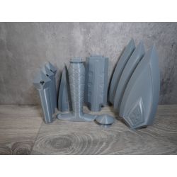 (Clearance Stock, Ready to Ship)  Final Fantasy XIV: Thancred Daggers Set - 3D Printed Kit