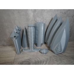 (Clearance Stock, Ready to Ship)  Final Fantasy XIV: Thancred Daggers Set - 3D Printed Kit