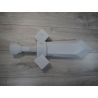 (Clearance Stock, Ready to Ship)  Zelda Echoes of Wisdom: Swordfighter Sword - 3D Printed Kit