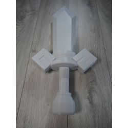 (Clearance Stock, Ready to Ship)  Zelda Echoes of Wisdom: Swordfighter Sword - 3D Printed Kit