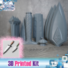 (Clearance Stock, Ready to Ship)  Final Fantasy XIV: Thancred Daggers Set - 3D Printed Kit