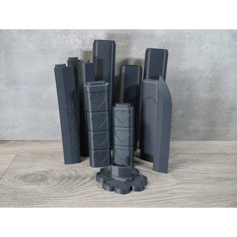 (Clearance Stock, Ready to Ship) Mitsuri Kanroji Katana & Scabbard - 3D Printed Kit