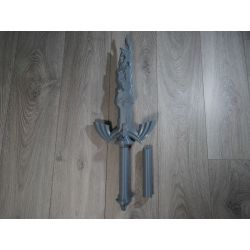 (Clearance Stock, Ready to Ship) The Legend of Zelda: Corrupted Master Sword - 3D Printed Kit