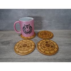 The Legend of Zelda: Skyward Sword Gate of Time - Drinks Coaster Set, Gamer Gift