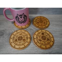 The Legend of Zelda: Skyward Sword Gate of Time - Drinks Coaster Set, Gamer Gift