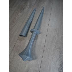 (Clearance Stock, Ready to Ship) The Witcher: Ciri's Zireael Dagger - 3D Printed Kit