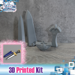 (Clearance Stock, Ready to Ship) Fire Emblem: Byleth Dagger - 3D Printed Kit