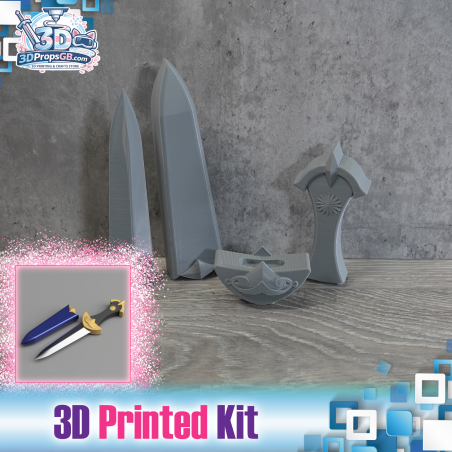 (Clearance Stock, Ready to Ship) Fire Emblem: Byleth Dagger - 3D Printed Kit