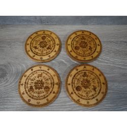 The Legend of Zelda: Skyward Sword Gate of Time - Drinks Coaster Set, Gamer Gift