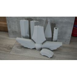 Fairy Tail: Erza Scarlet Heart Kreuz Sword - 3D Printed Kit