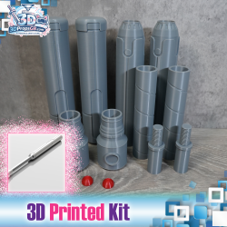Final Fantasy 7: Aerith's Guard Stick - 3D Printed Kit