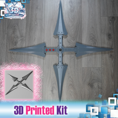 Final Fantasy 7: Yuffie Shuriken - 3D Printed Kit