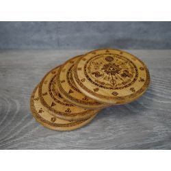 The Legend of Zelda: Skyward Sword Gate of Time - Drinks Coaster Set, Gamer Gift