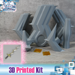 Fire Emblem: Levin Sword - 3D Printed Kit