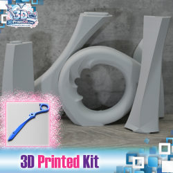 Kill La Kill: Nui Harime Scissor Blade - 3D Printed Kit