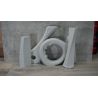 Kill La Kill: Nui Harime Scissor Blade - 3D Printed Kit