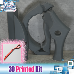 Kill La Kill: Ryuko Matoi Scissor Blade - 3D Printed Kit