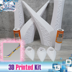 Kid Icarus: Palutena Bow - 3D Printed Kit