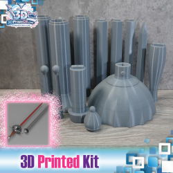 Persona: Mitsuru Arena Sword - 3D Printed Kit